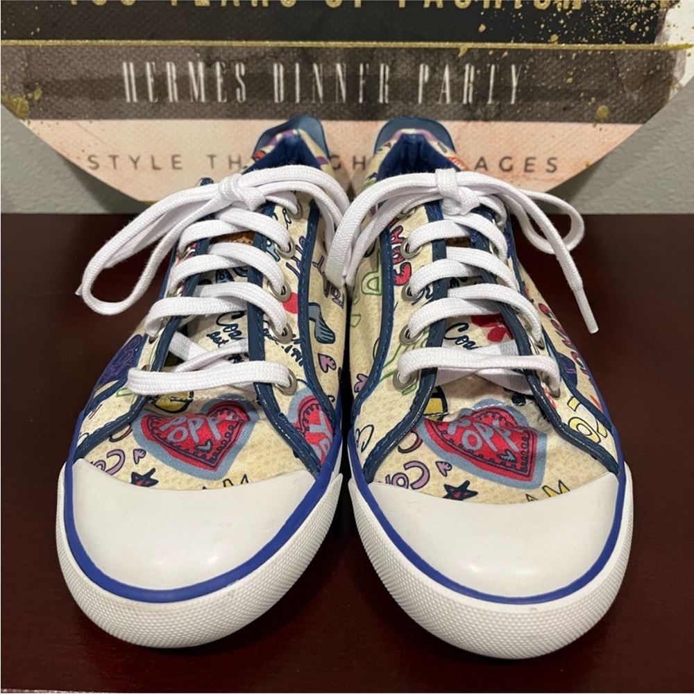 Coach Poppy Multicolor Lace Up Sneakers Size
8 EUC - Picture 7 of 8